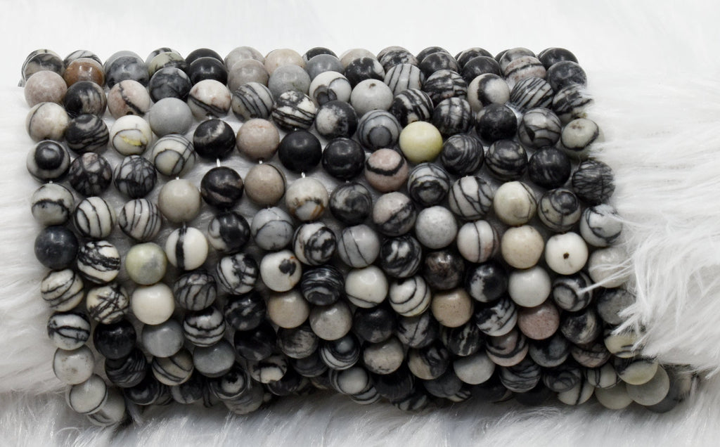 Picasso Jasper Beads, Natural Round Crystal Beads 4mm to 10mm. | | Wiccan Center
