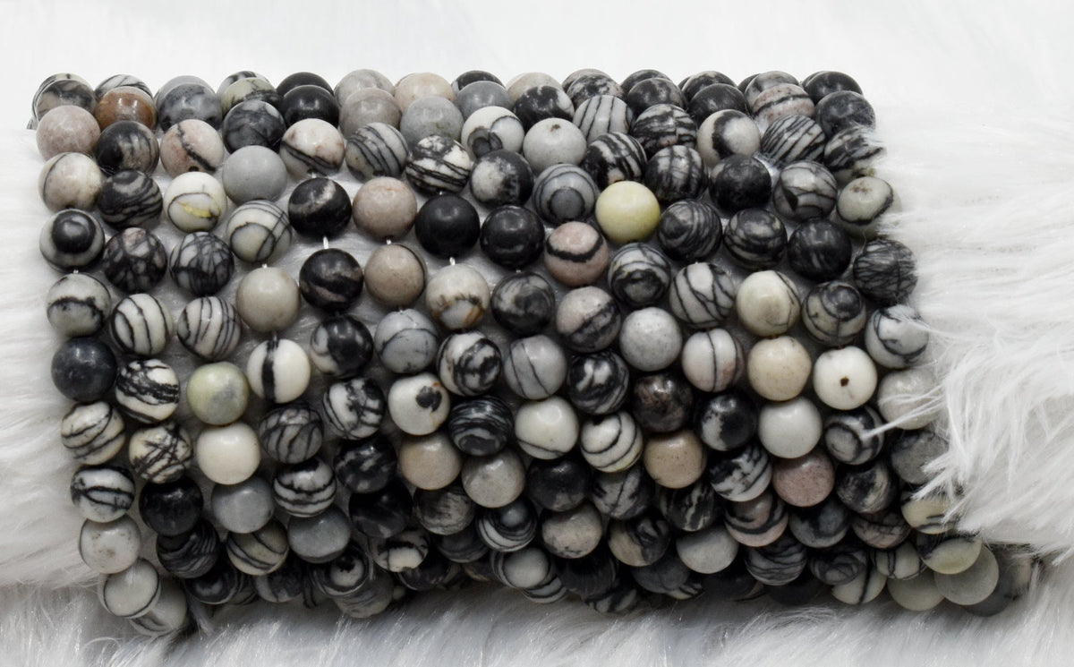 Picasso Jasper Beads, Natural Round Crystal Beads 4mm to 10mm. | | Wiccan Center