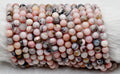 Pink Opal Beads, Natural Round Crystal Beads 6mm to 10mm | | Wiccan Center