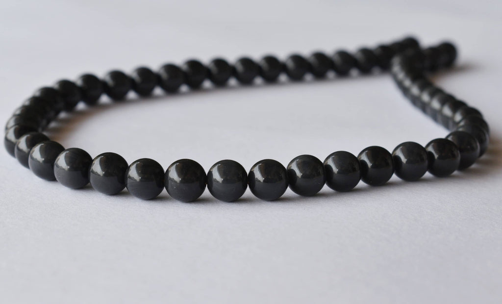 Rainbow Black Obsidian Beads, Natural Round Crystal Beads 4mm to 10mm | | Wiccan Center