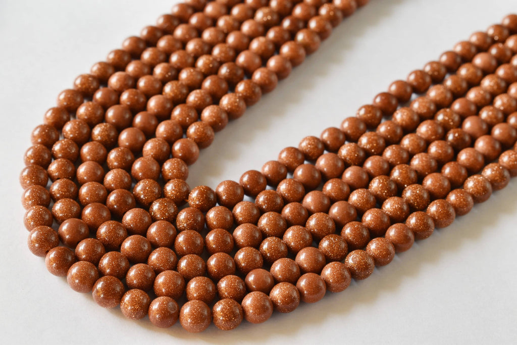 Red Sandstone Beads, Natural Round Crystal Beads 4mm to 16mm | | Wiccan Center