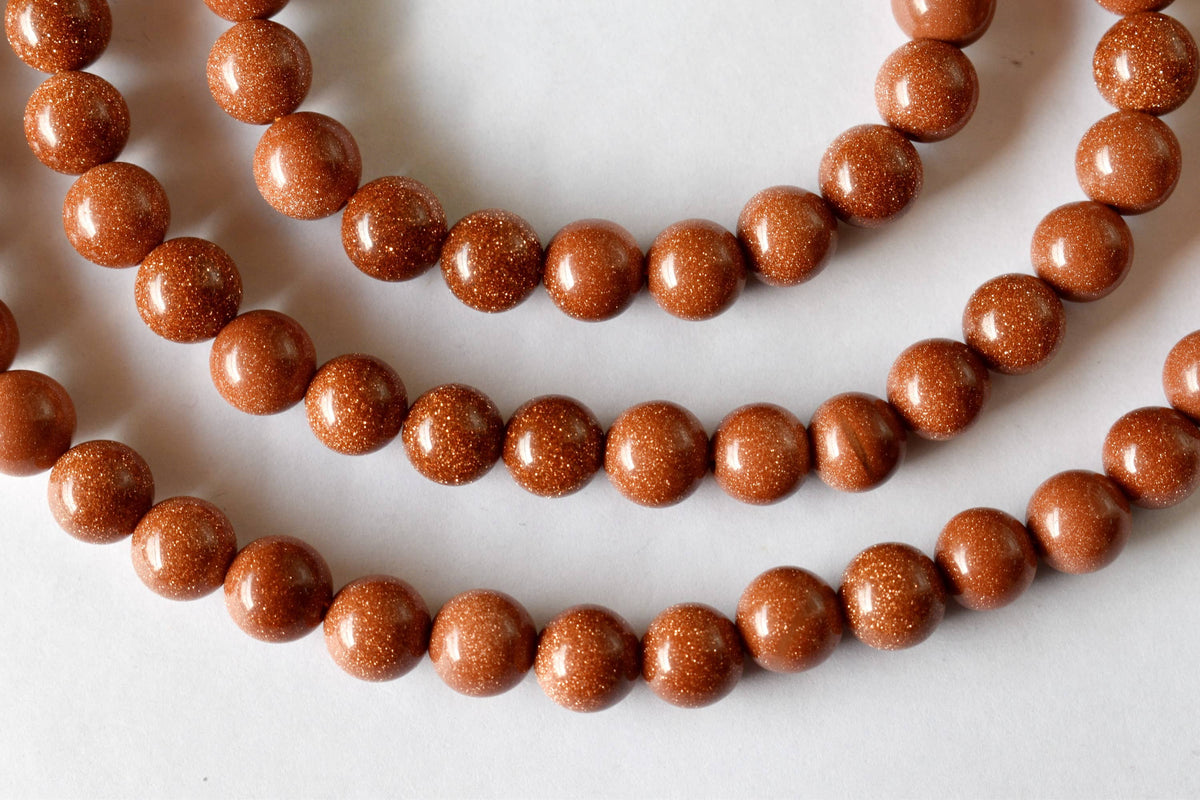 Red Sandstone Beads, Natural Round Crystal Beads 4mm to 16mm | | Wiccan Center