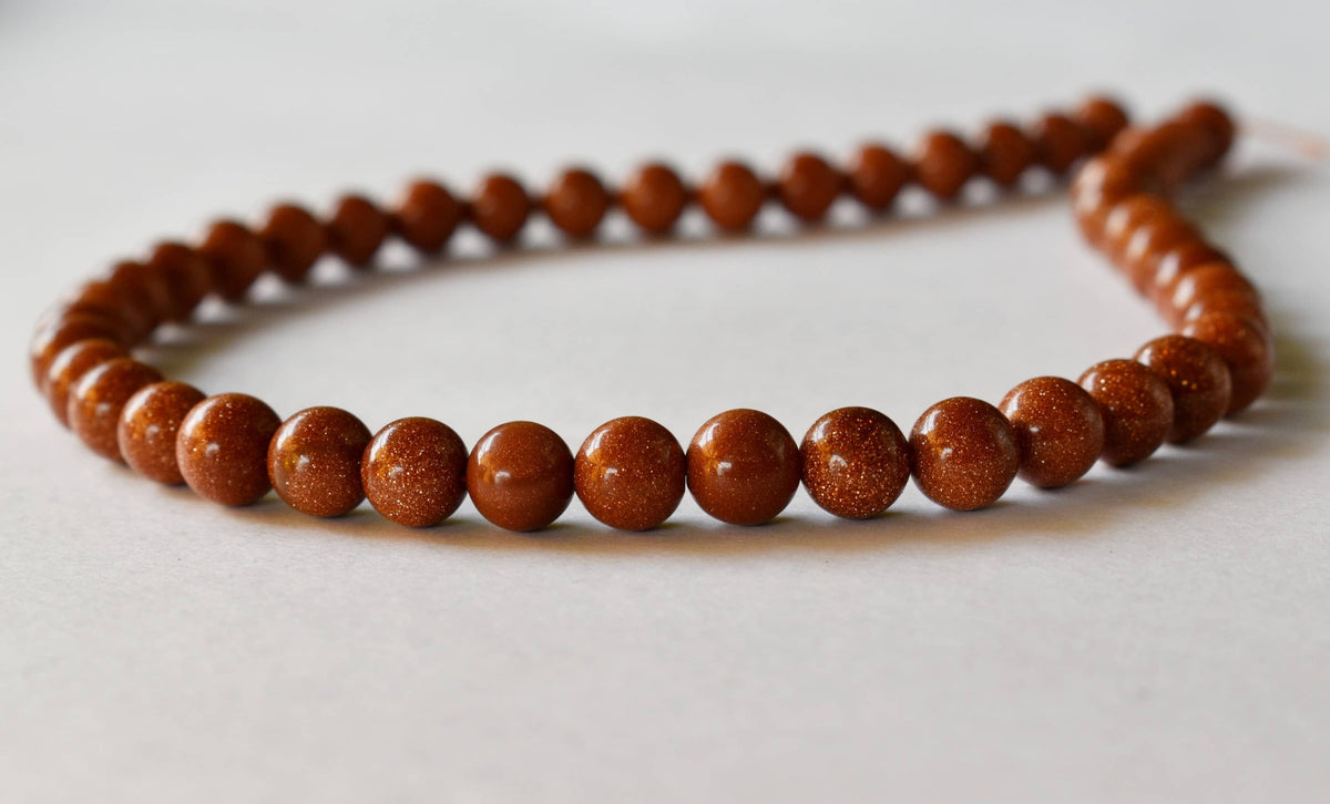 Red Sandstone Beads, Natural Round Crystal Beads 4mm to 16mm | | Wiccan Center