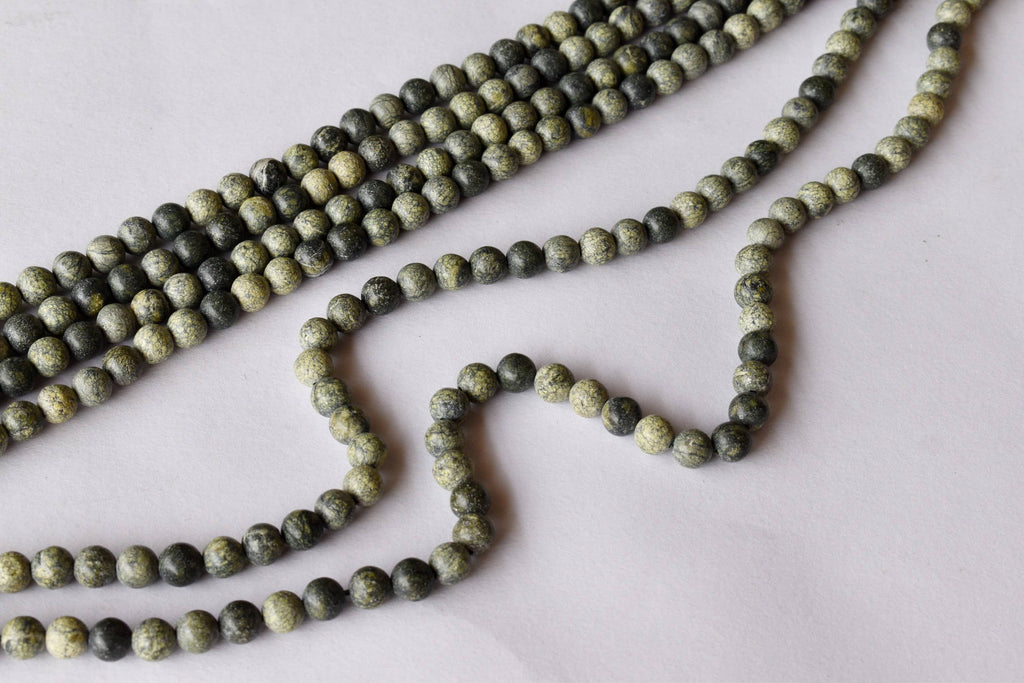 Seraphinite Beads, Natural Round Crystal Beads 4mm to 10mm | | Wiccan Center