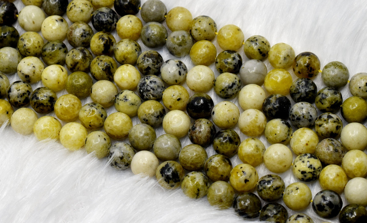 Serpentine Beads, Natural Round Crystal Beads 4mm to 12mm | | Wiccan Center