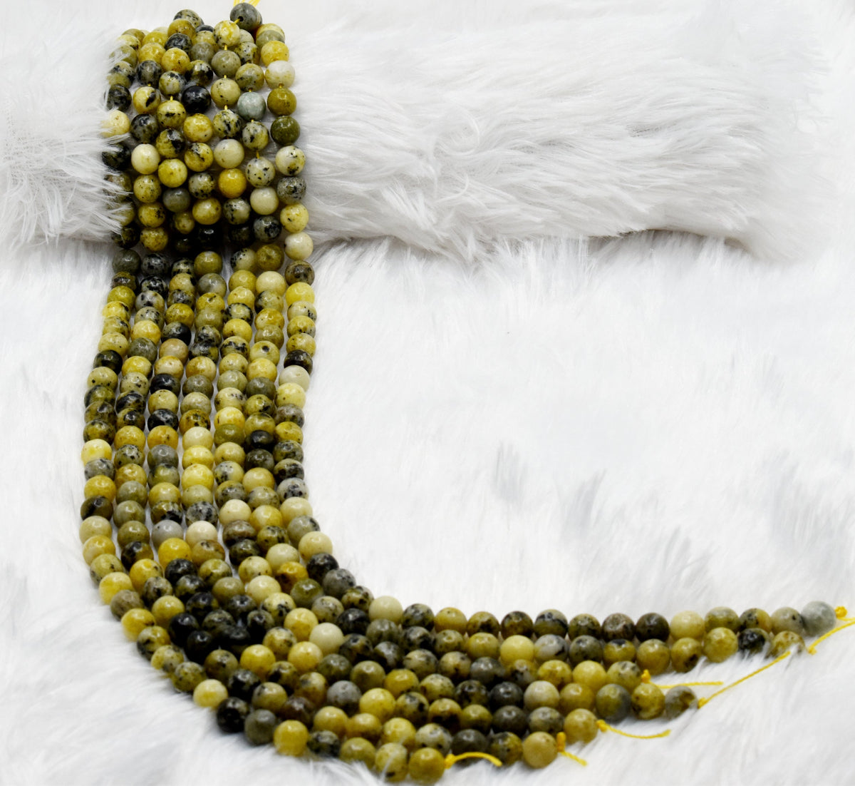 Serpentine Beads, Natural Round Crystal Beads 4mm to 12mm | | Wiccan Center