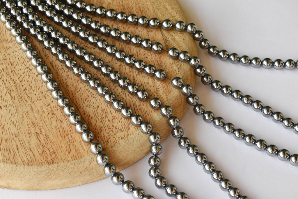 Shungite Elite Beads, Natural Round Crystal Beads 4mm to 10mm | | Wiccan Center