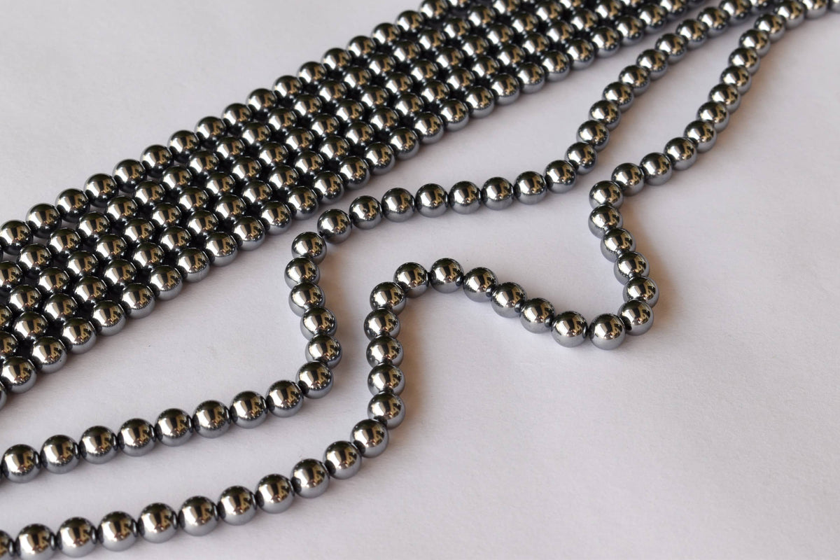 Shungite Elite Beads, Natural Round Crystal Beads 4mm to 10mm | | Wiccan Center