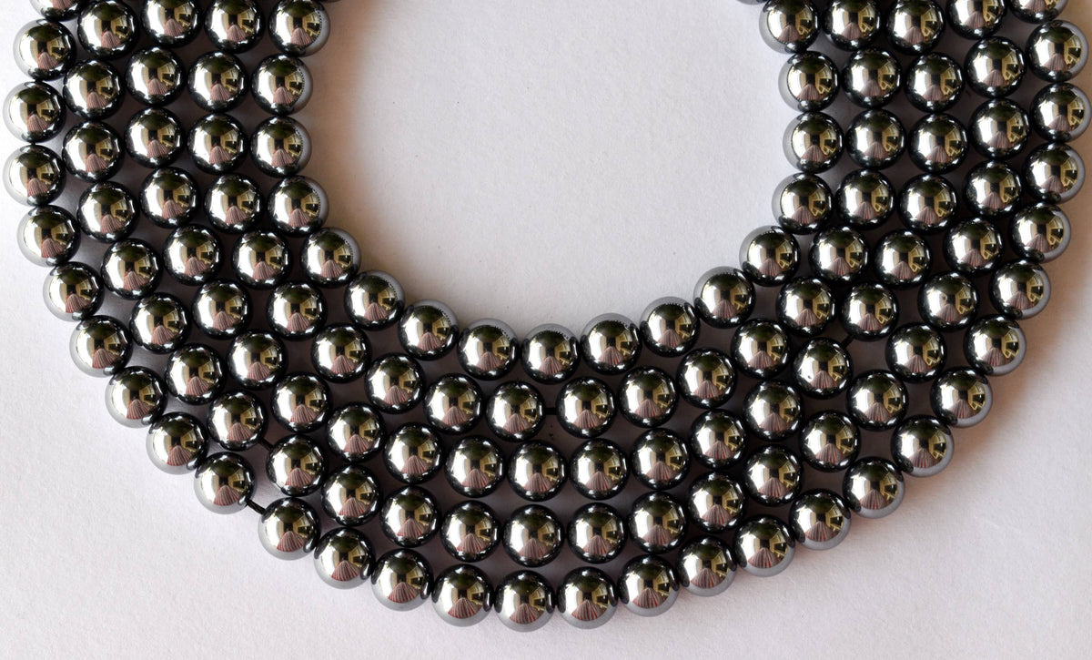 Shungite Elite Beads, Natural Round Crystal Beads 4mm to 10mm | | Wiccan Center