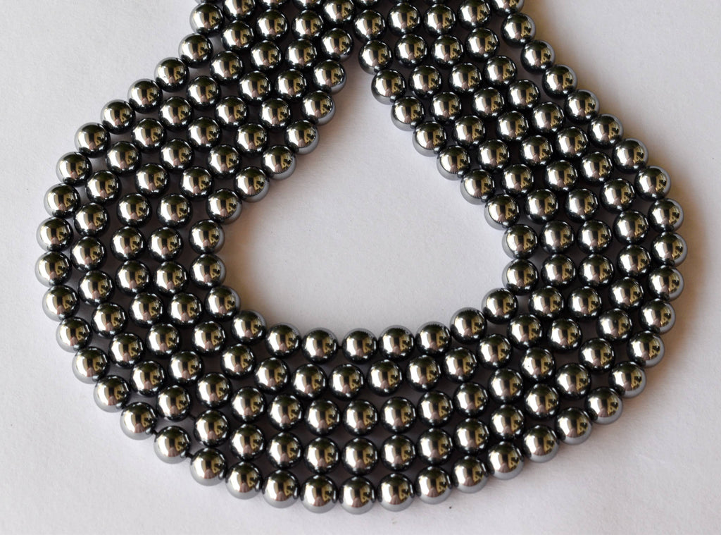 Shungite Elite Beads, Natural Round Crystal Beads 4mm to 10mm | | Wiccan Center