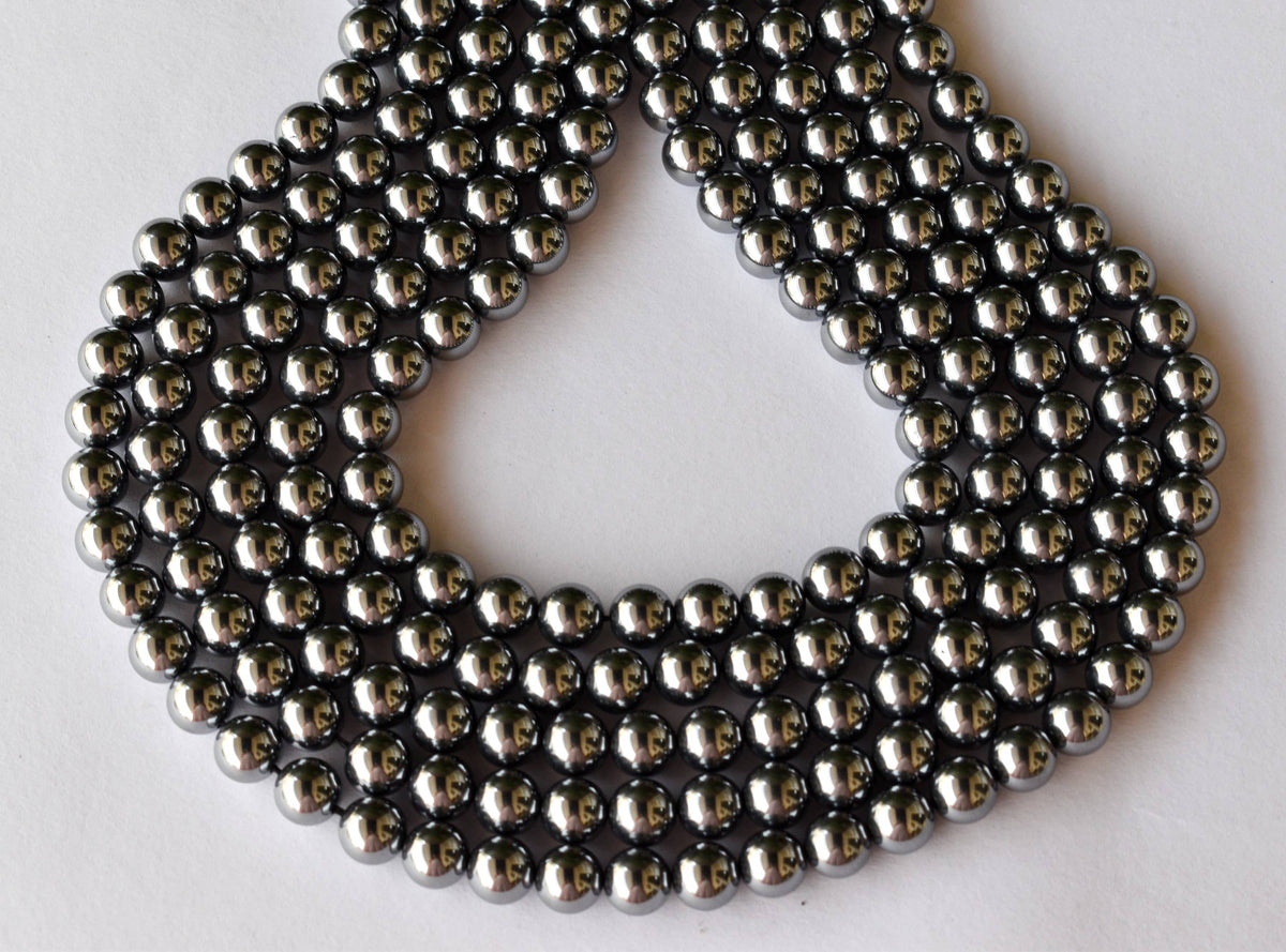 Shungite Elite Beads, Natural Round Crystal Beads 4mm to 10mm | | Wiccan Center