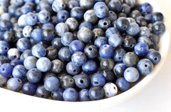 Sodalite Beads, Natural Round Crystal Beads 4mm to 12mm | | Wiccan Center