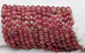 Strawberry Quartz Beads, Natural Round Crystal Beads 6mm to 10mm | | Wiccan Center