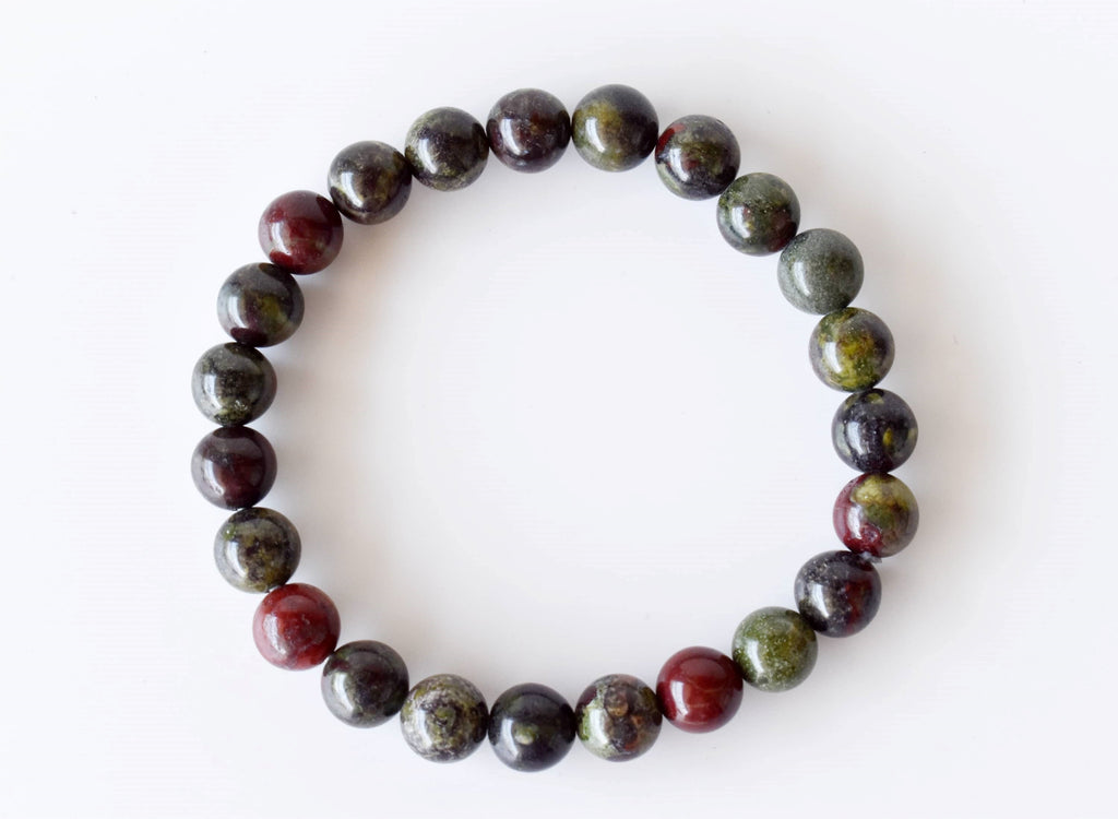 African Bloodstone Bracelet (Courage and Strength)