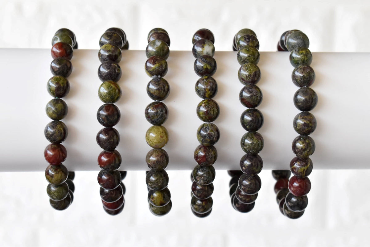 African Bloodstone Bracelet (Courage and Strength)
