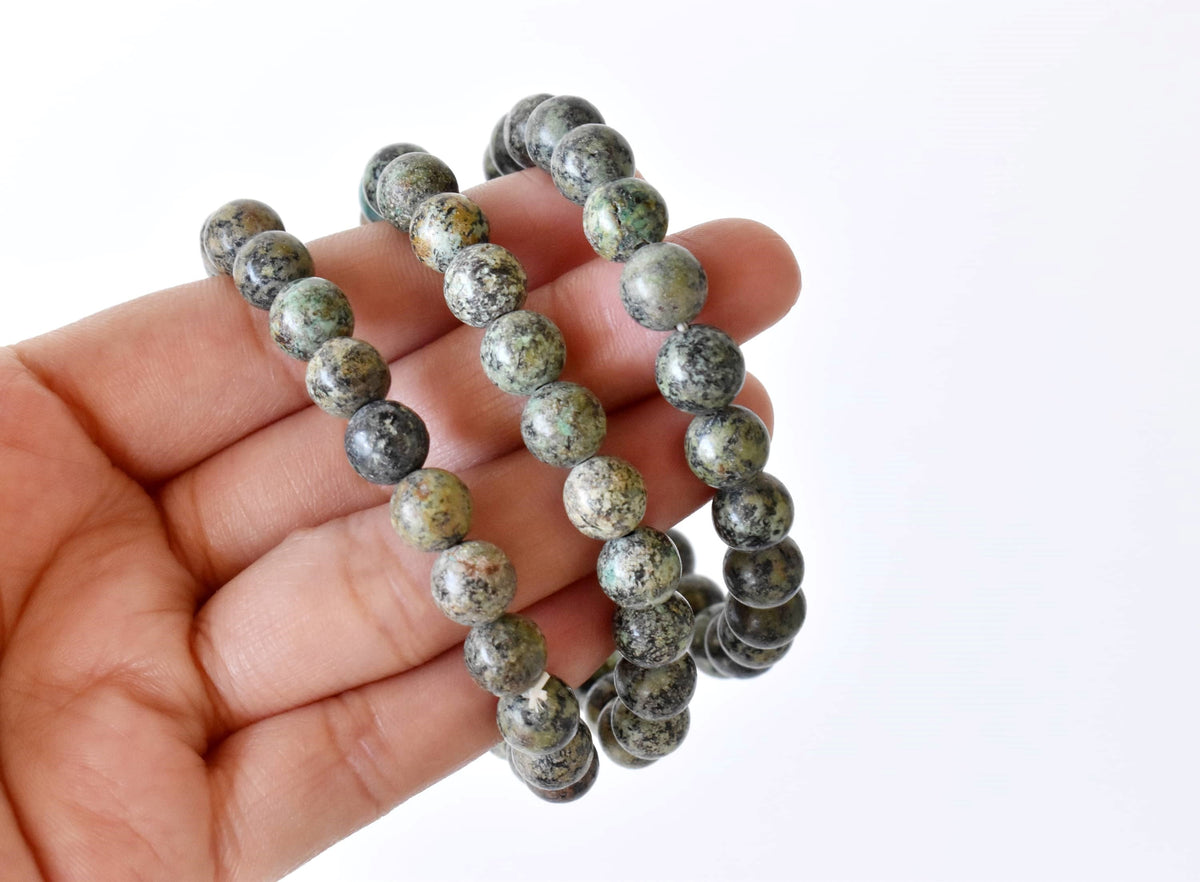 African Turquoise Bracelet (Transformation and Love). | Bracelets | Wiccan Center