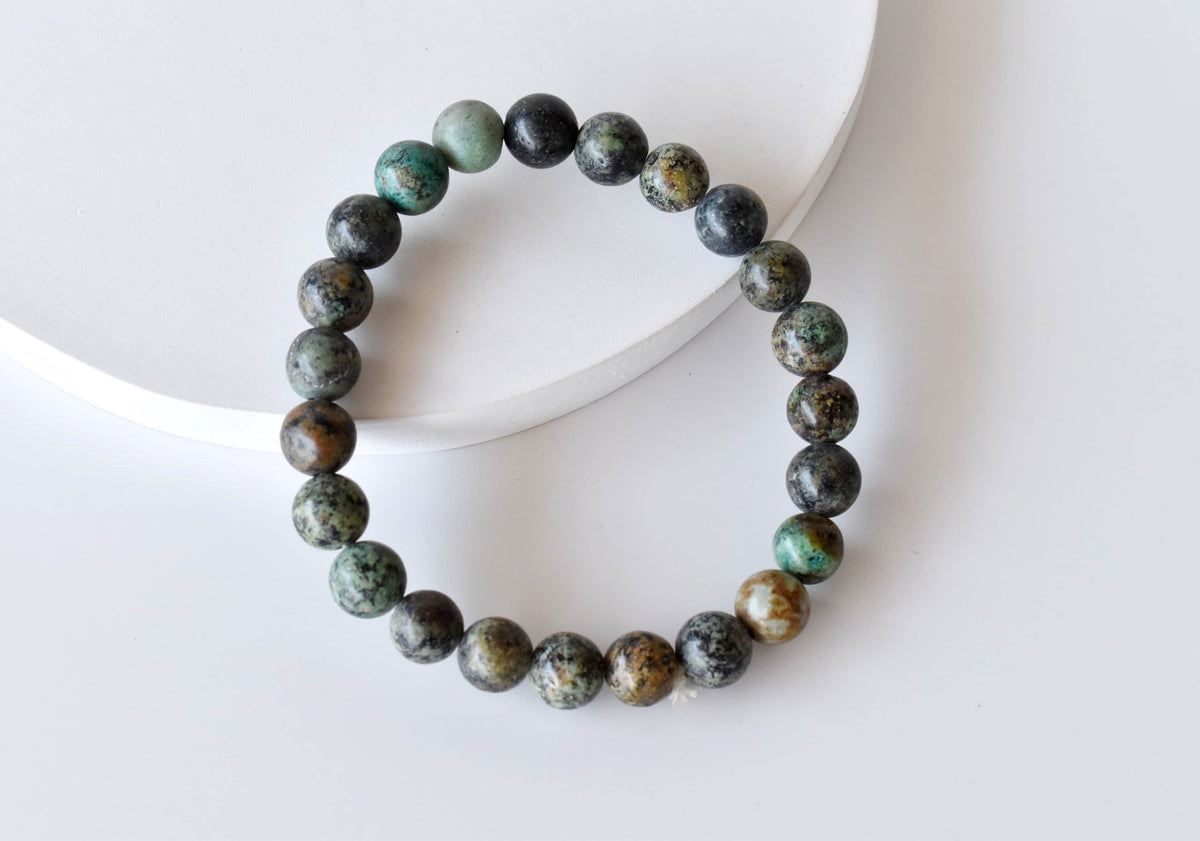 African Turquoise Bracelet (Transformation and Love).