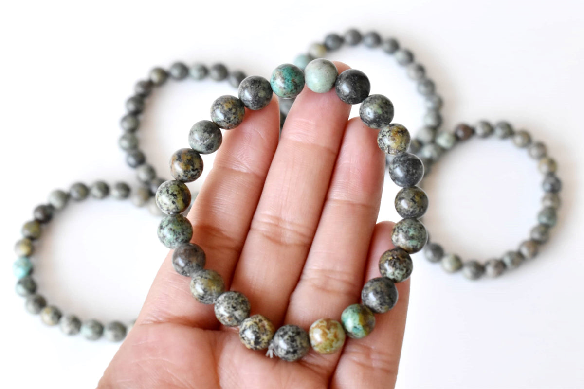 African Turquoise Bracelet (Transformation and Love).