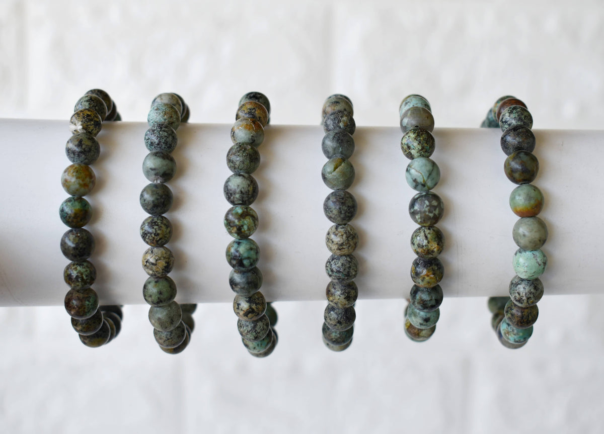 African Turquoise Bracelet (Transformation and Love). | Bracelets | Wiccan Center