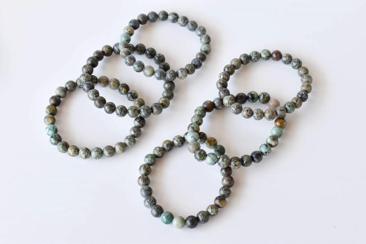 African Turquoise Bracelet (Transformation and Love). | Bracelets | Wiccan Center
