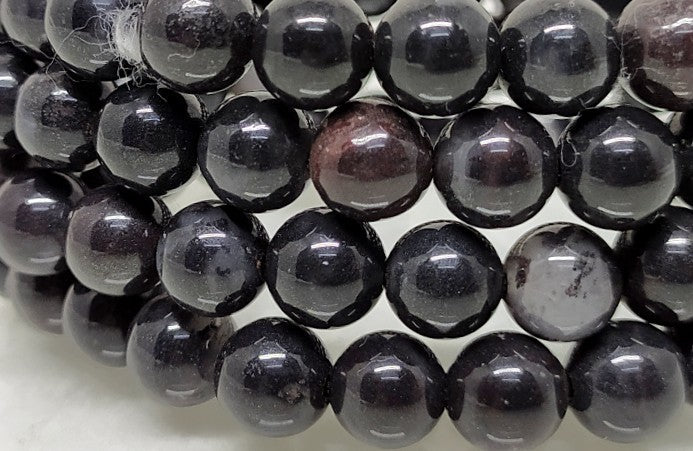 Bloodstone Jasper Beaded Bracelet 8MM A Round Beaded Crystal Bracelet | Bracelets | Wiccan Center