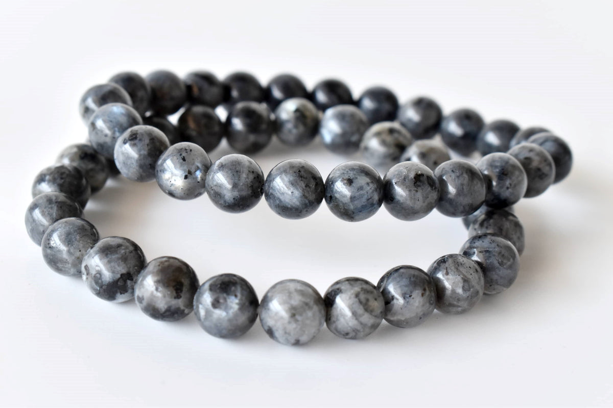 Black Labradorite Bracelet (Good Fortune and Focus).