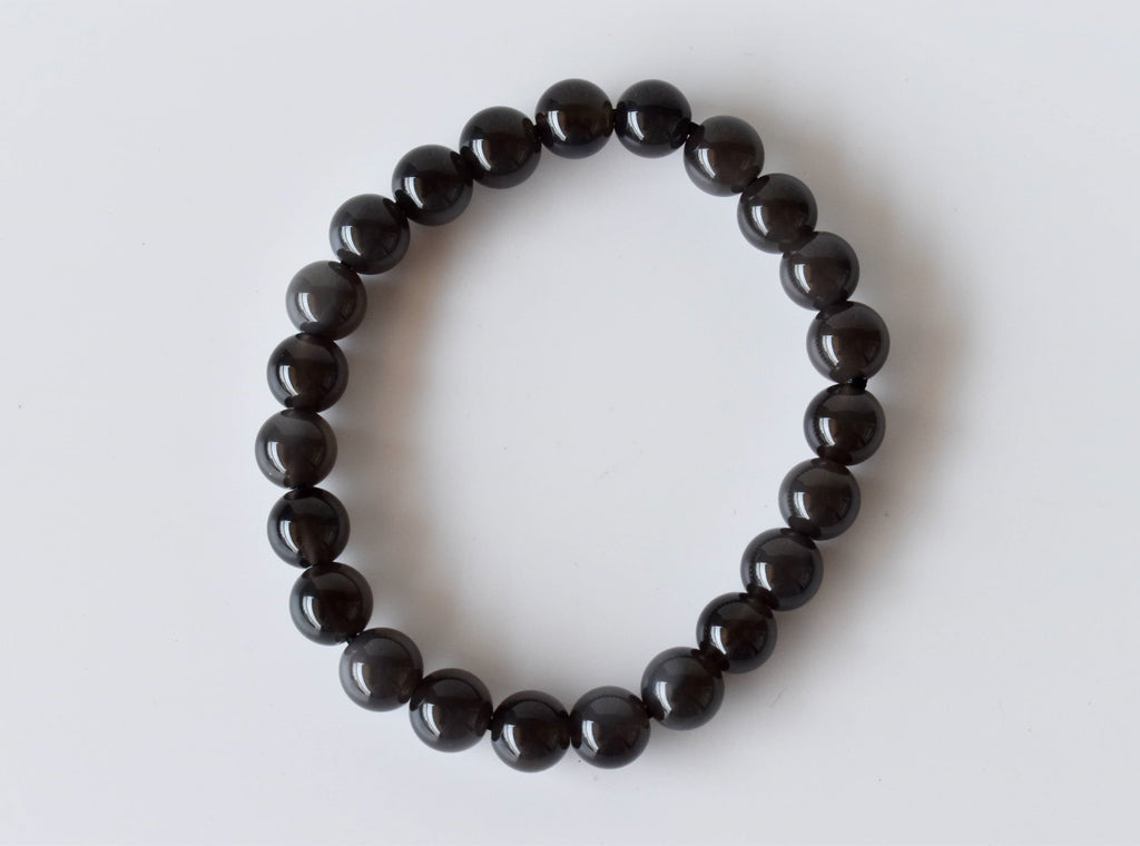 Black Obsidian Bracelet (Transformation and Clearing) | Bracelets | Wiccan Center