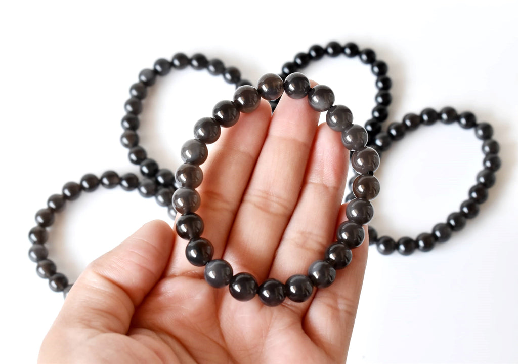 Black Obsidian Bracelet (Transformation and Clearing) | Bracelets | Wiccan Center