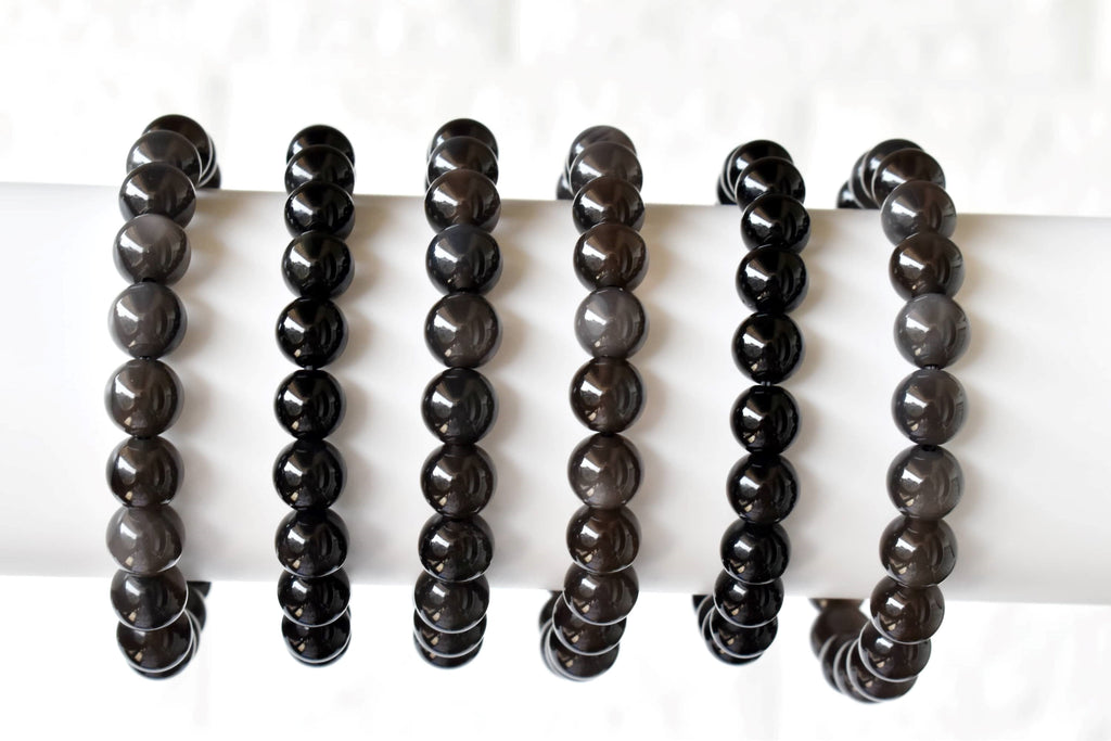 Black Obsidian Bracelet (Transformation and Clearing) | Bracelets | Wiccan Center