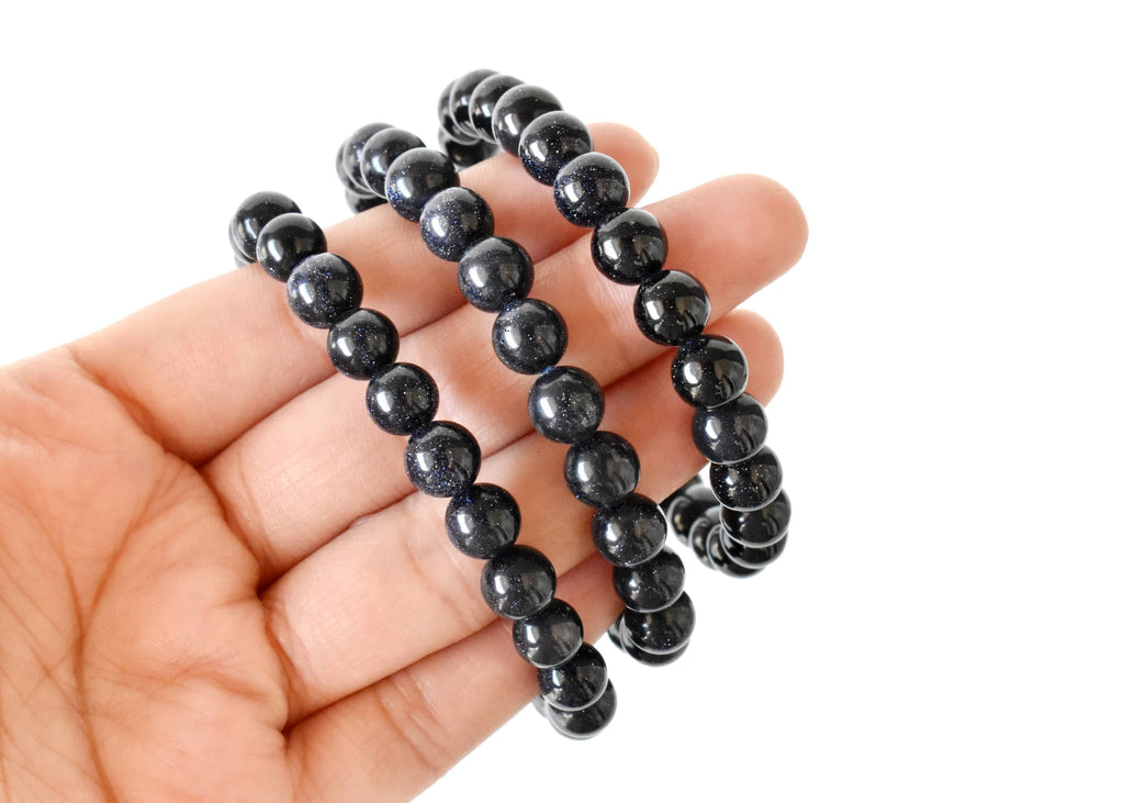 Blue Sandstone Bracelet (Inspiration and Trust)