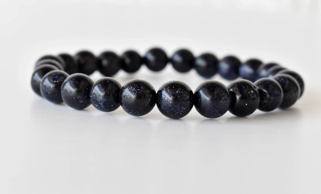 Blue Sandstone Bracelet (Inspiration and Trust)