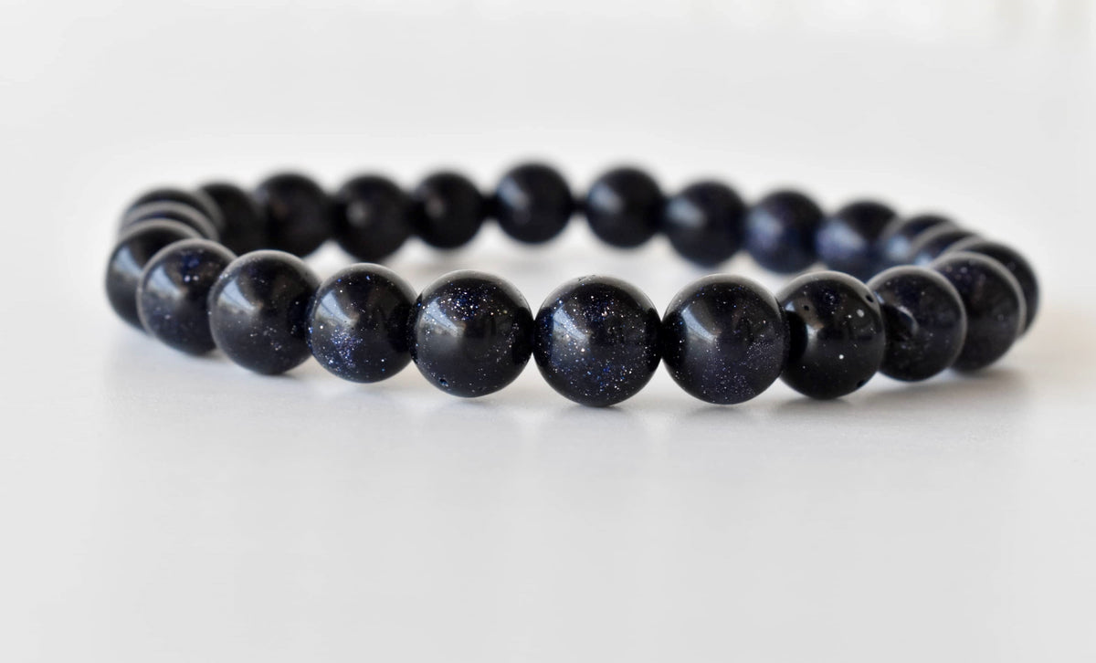 Blue Sandstone Bracelet (Inspiration and Trust)