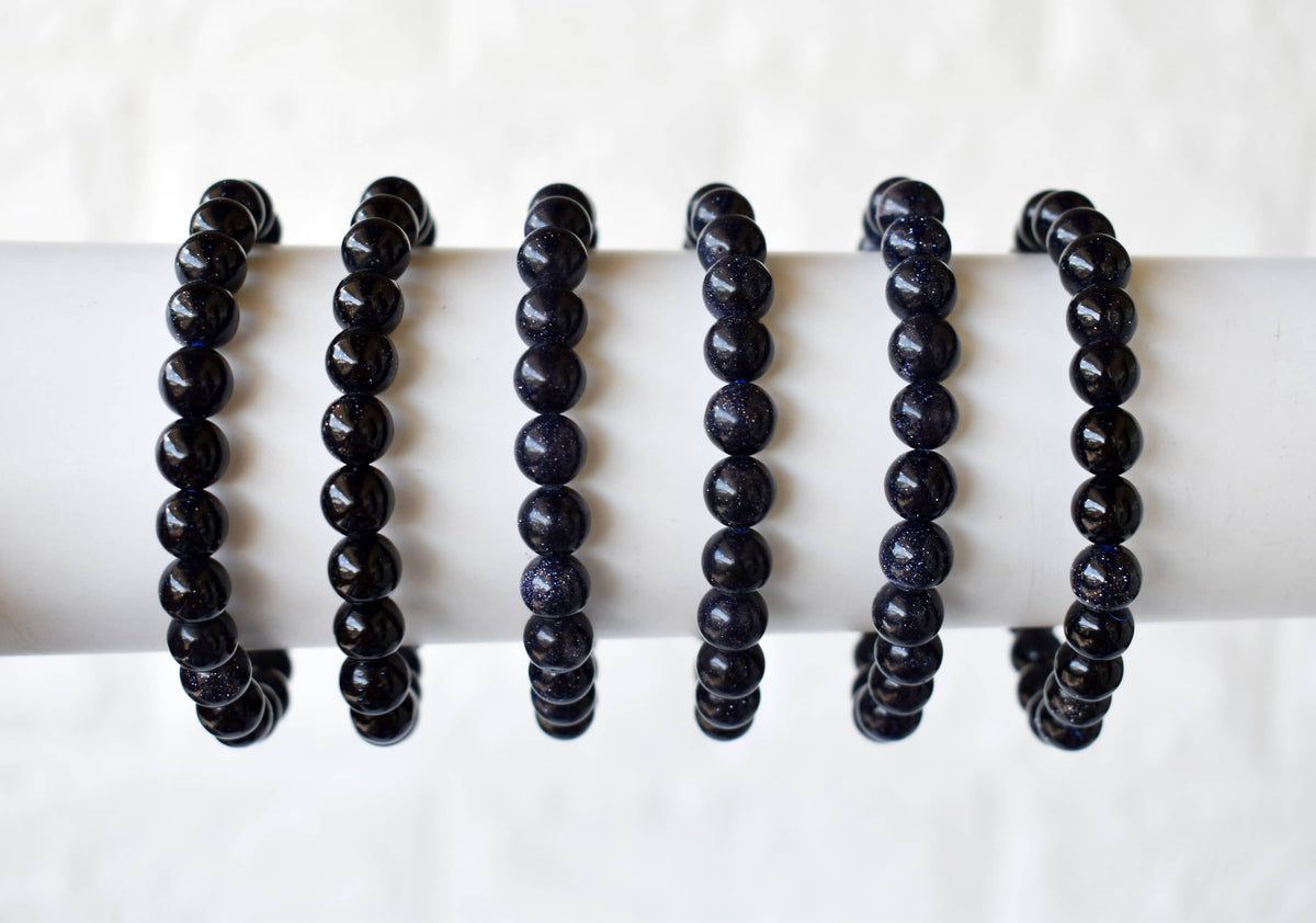 Blue Sandstone Bracelet (Inspiration and Trust)