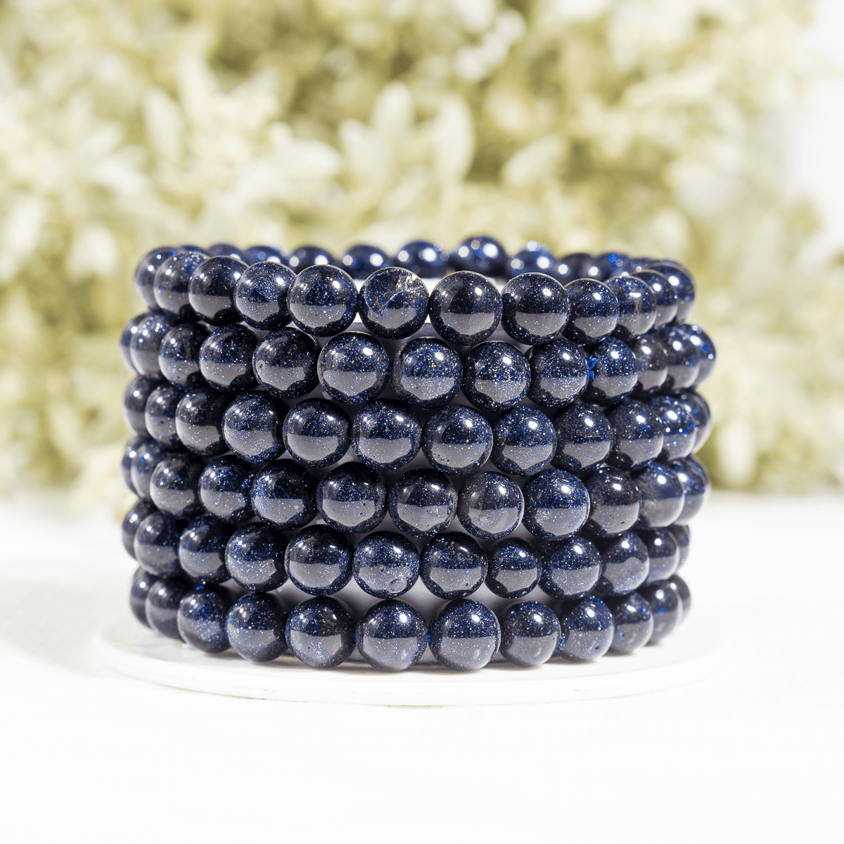 Blue Sandstone Bracelet (Inspiration and Trust)