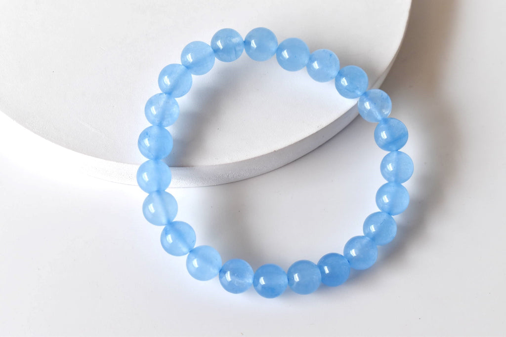 Chalcedony Bracelet (Communication and Peace Of Mind ) | Bracelets | Wiccan Center