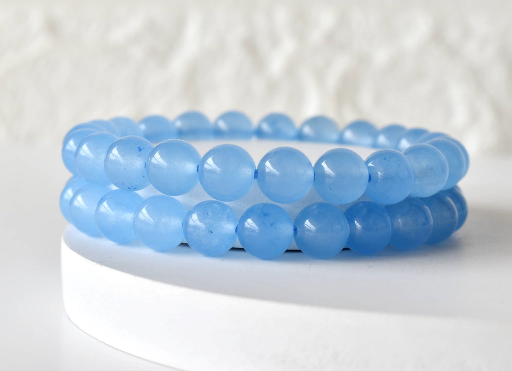 Chalcedony Bracelet (Communication and Peace Of Mind ) | Bracelets | Wiccan Center