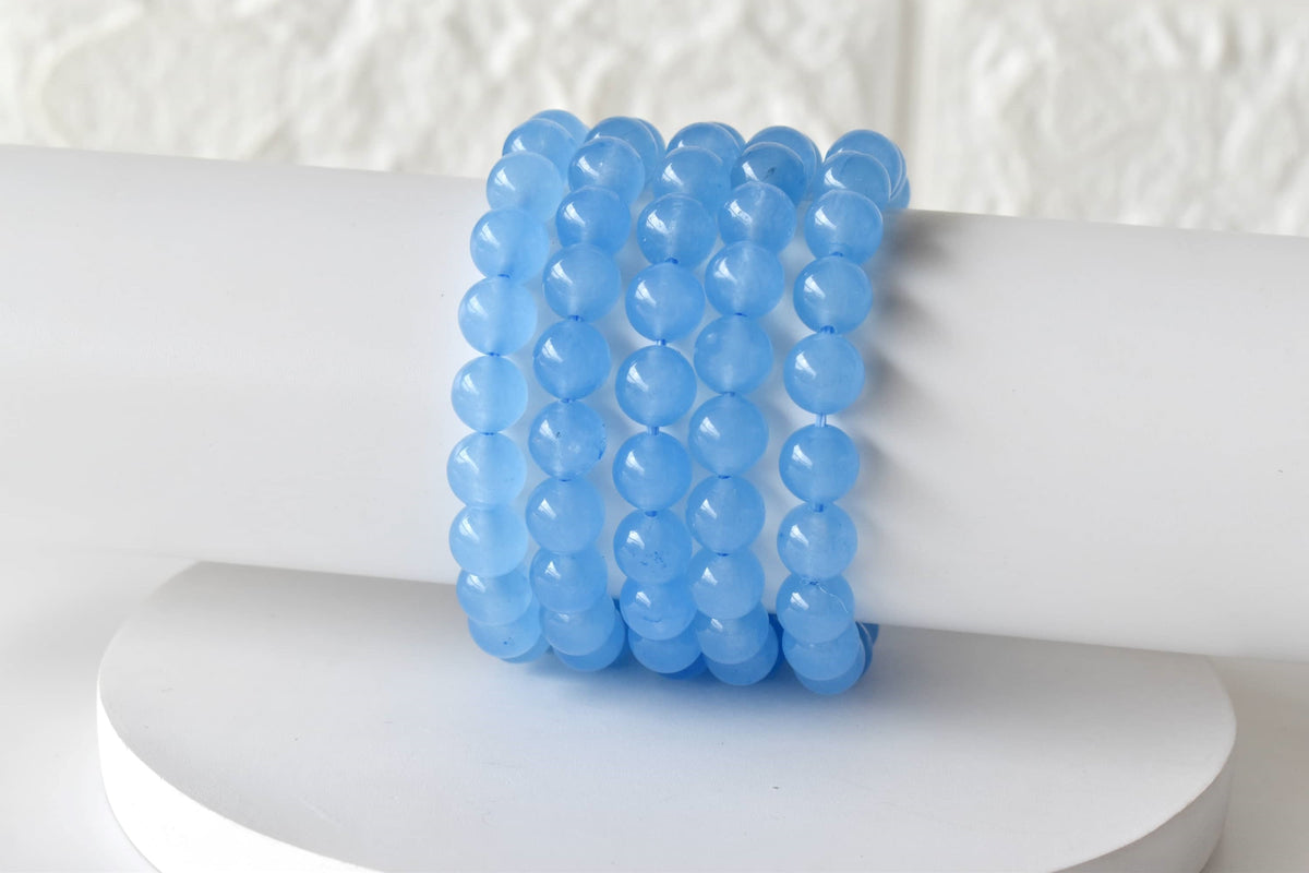 Chalcedony Bracelet (Communication and Peace Of Mind ) | Bracelets | Wiccan Center