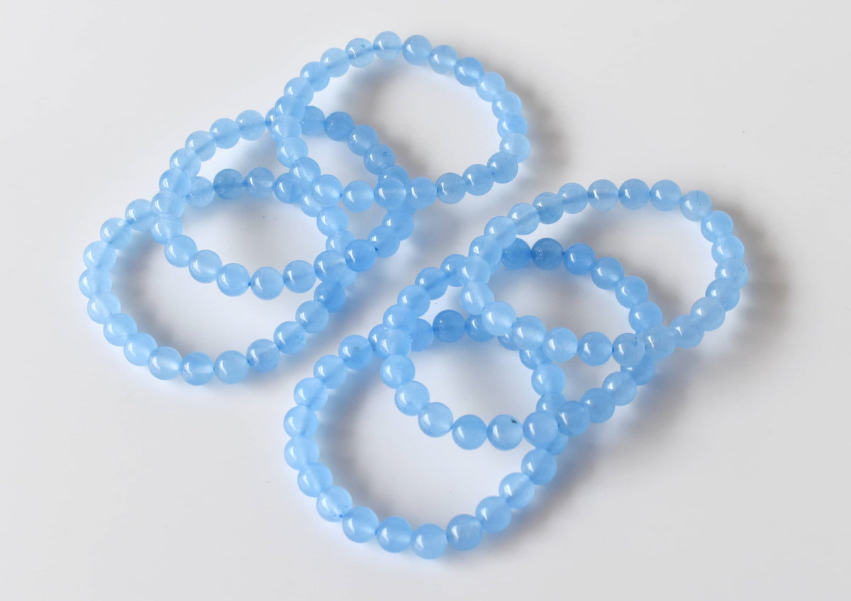 Chalcedony Bracelet (Communication and Peace Of Mind ) | Bracelets | Wiccan Center