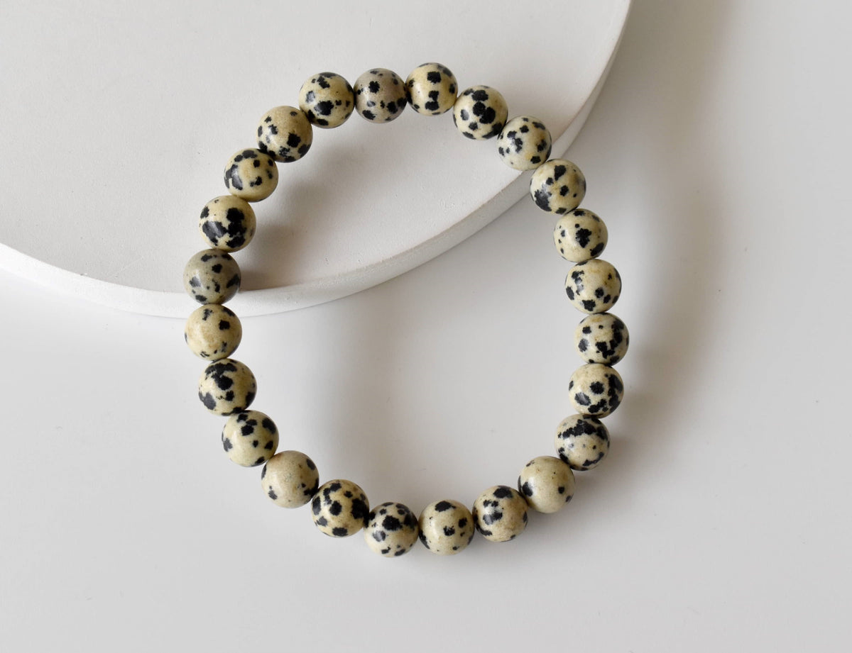 Dalmatian Jasper Bracelet(Altruism and Past Life Recall)