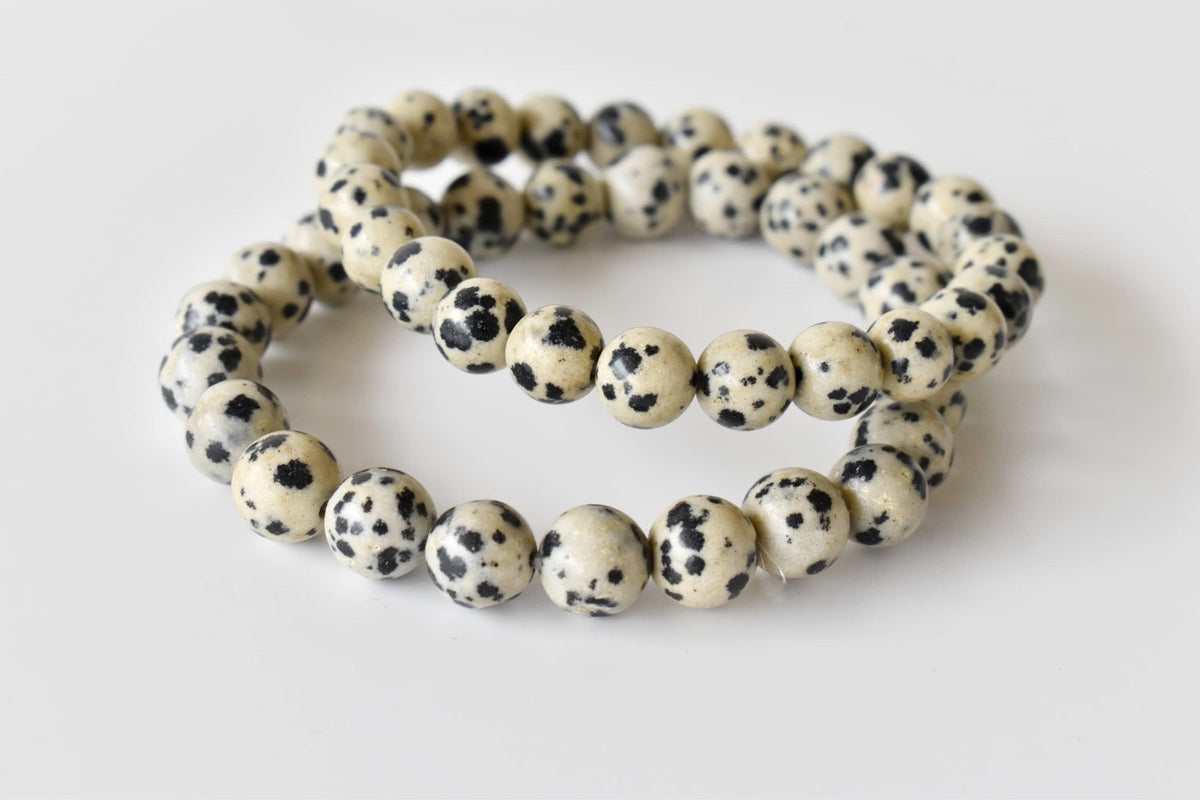 Dalmatian Jasper Bracelet(Altruism and Past Life Recall) | Bracelets | Wiccan Center
