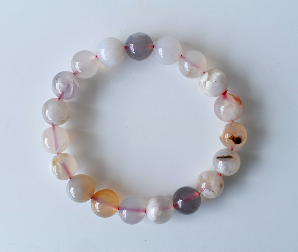 Flower Carnelian Crystal Bracelet | Bracelets | Wiccan Center