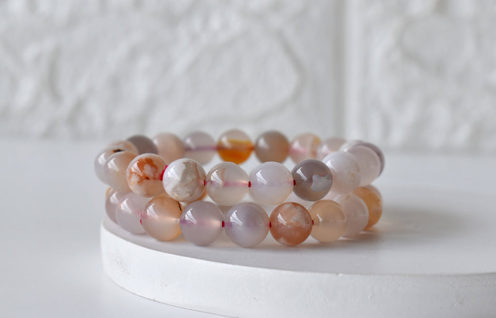 Flower Carnelian Crystal Bracelet | Bracelets | Wiccan Center
