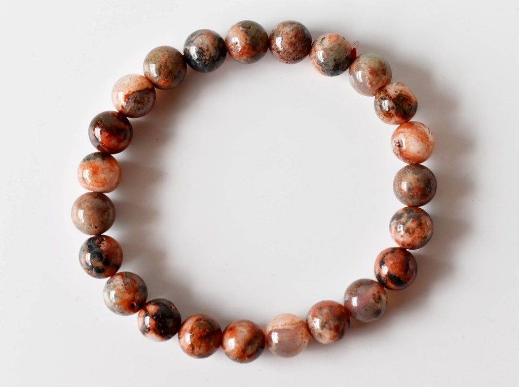 Fire Agate Bracelet(Prosperity and Spiritual Growth)
