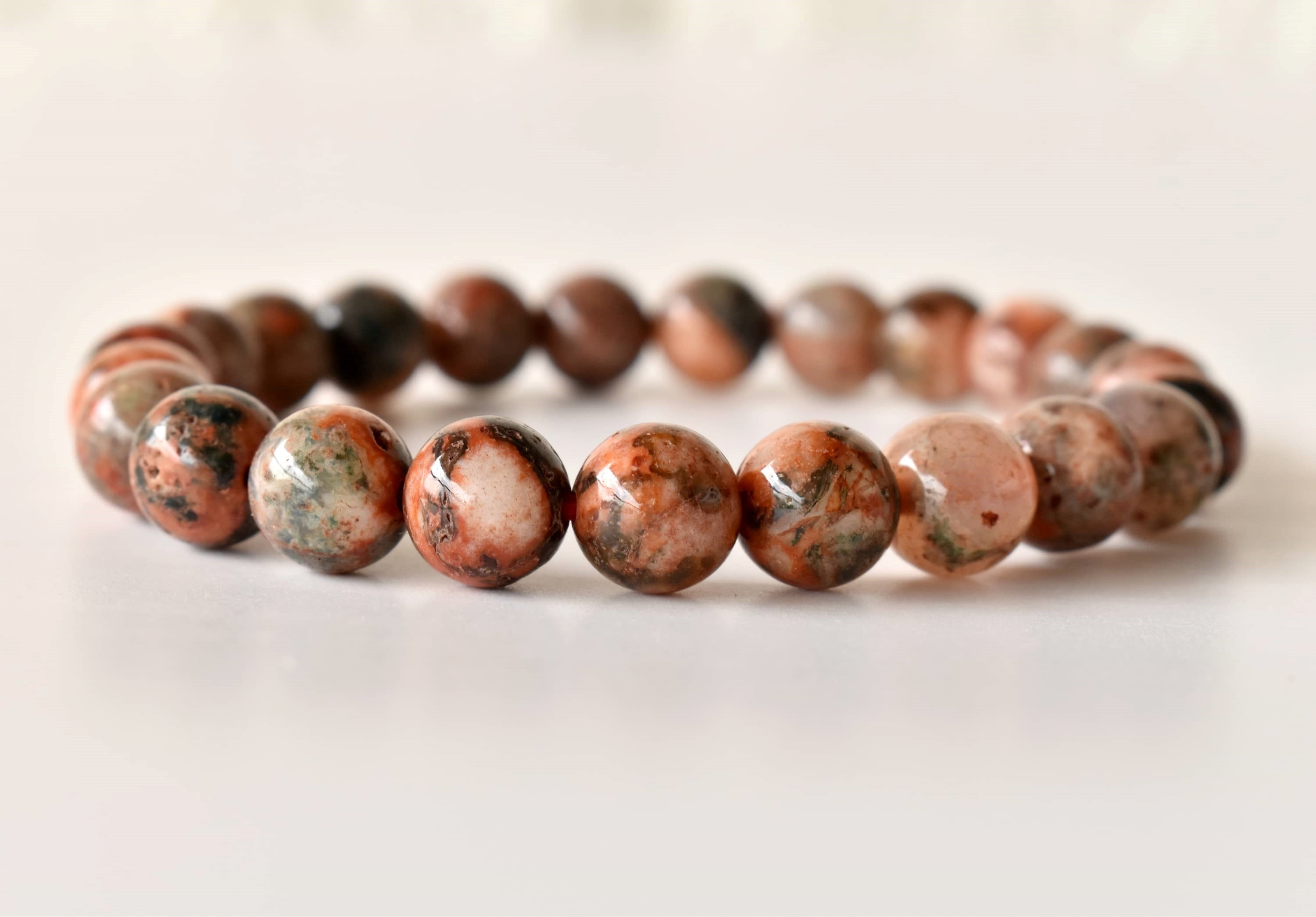Fire Agate Bracelet(Prosperity and Spiritual Growth)