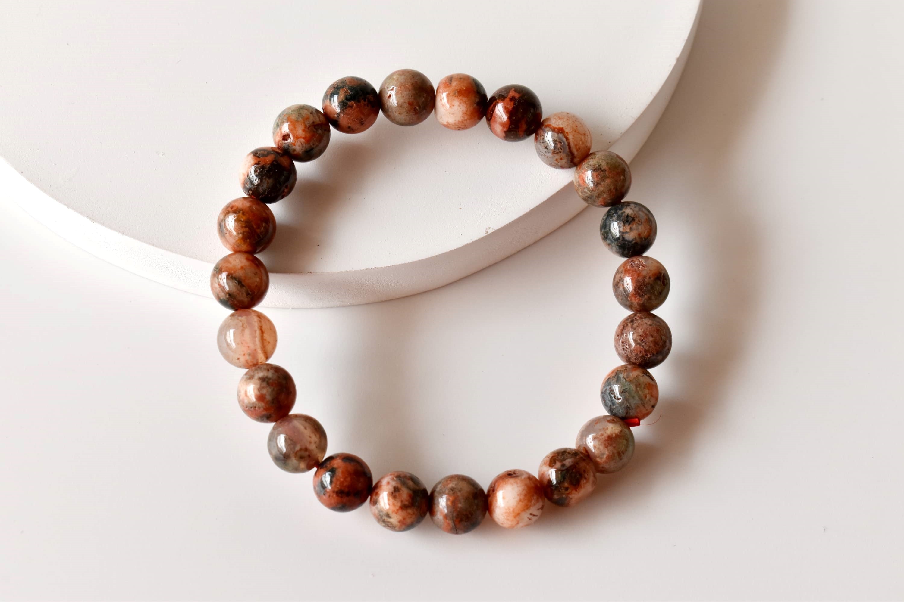 Fire Agate Bracelet(Prosperity and Spiritual Growth)