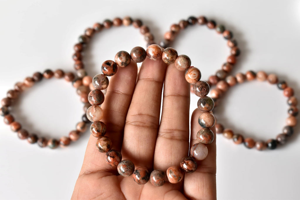 Fire Agate Bracelet(Prosperity and Spiritual Growth)