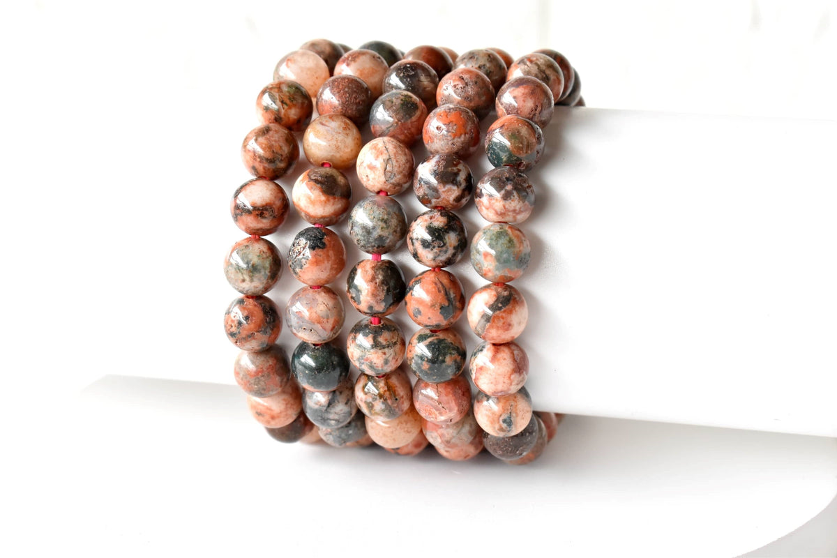 Fire Agate Bracelet(Prosperity and Spiritual Growth)