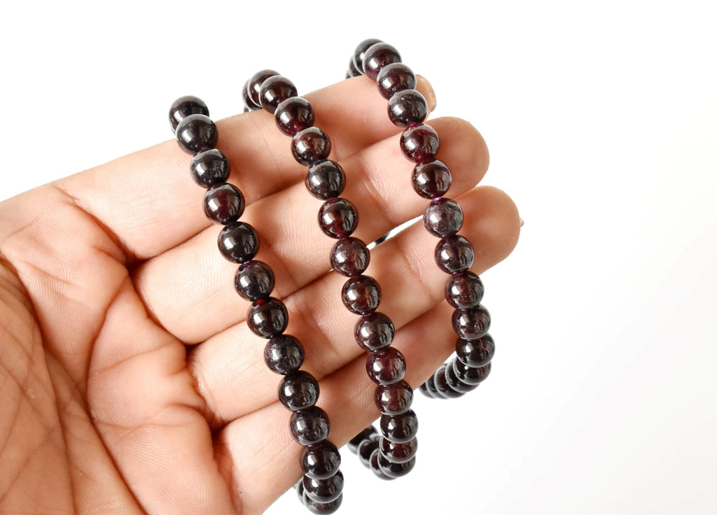 Garnet Bracelet (Power and Prosperity) | Bracelets | Wiccan Center