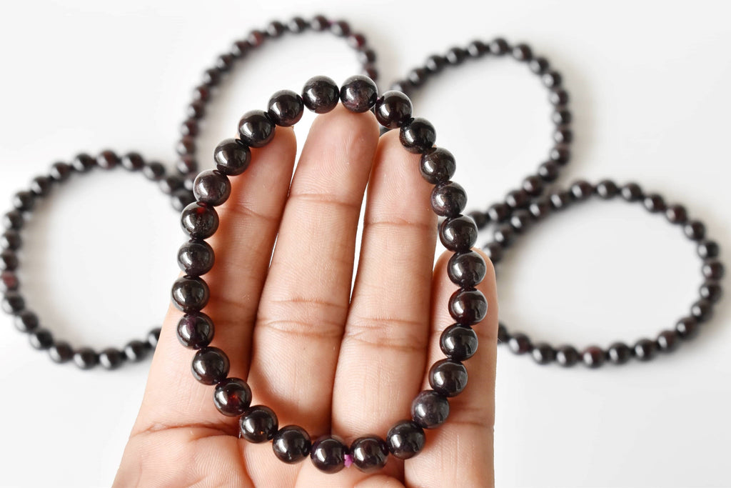 Garnet Bracelet (Power and Prosperity) | Bracelets | Wiccan Center