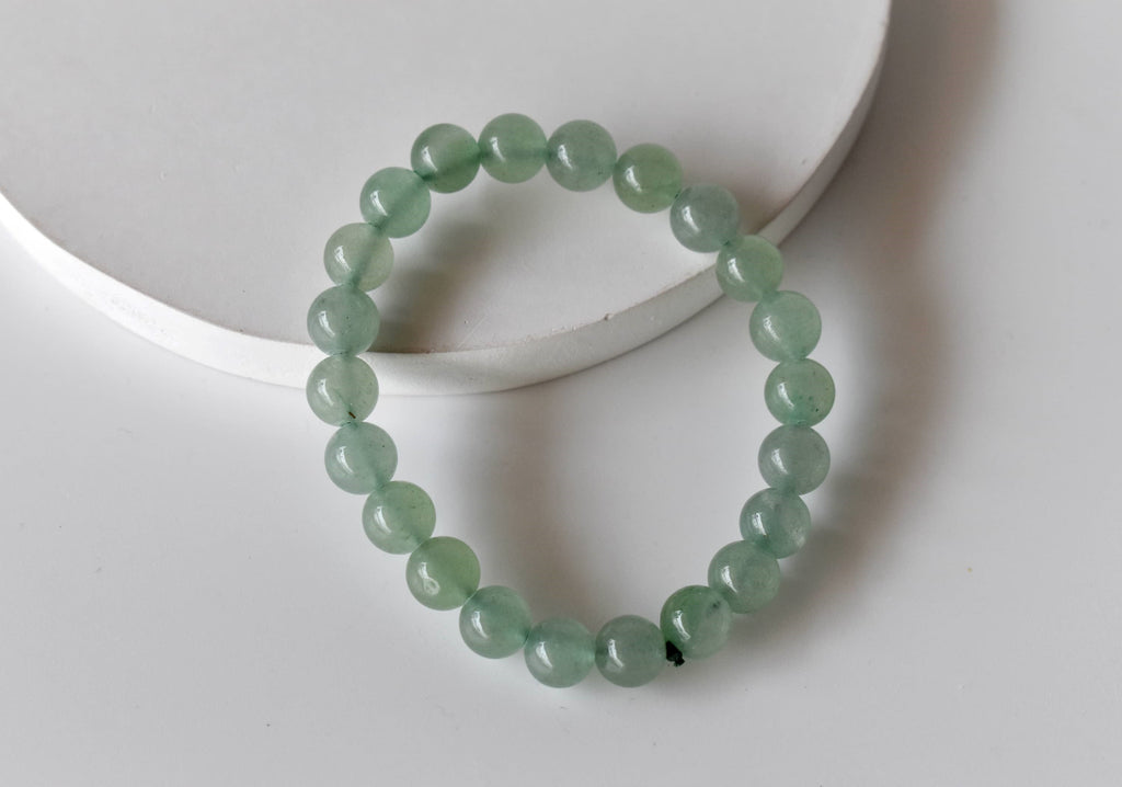 Green Aventurine Bracelet (Emotional Understanding and Attraction) | Bracelets | Wiccan Center